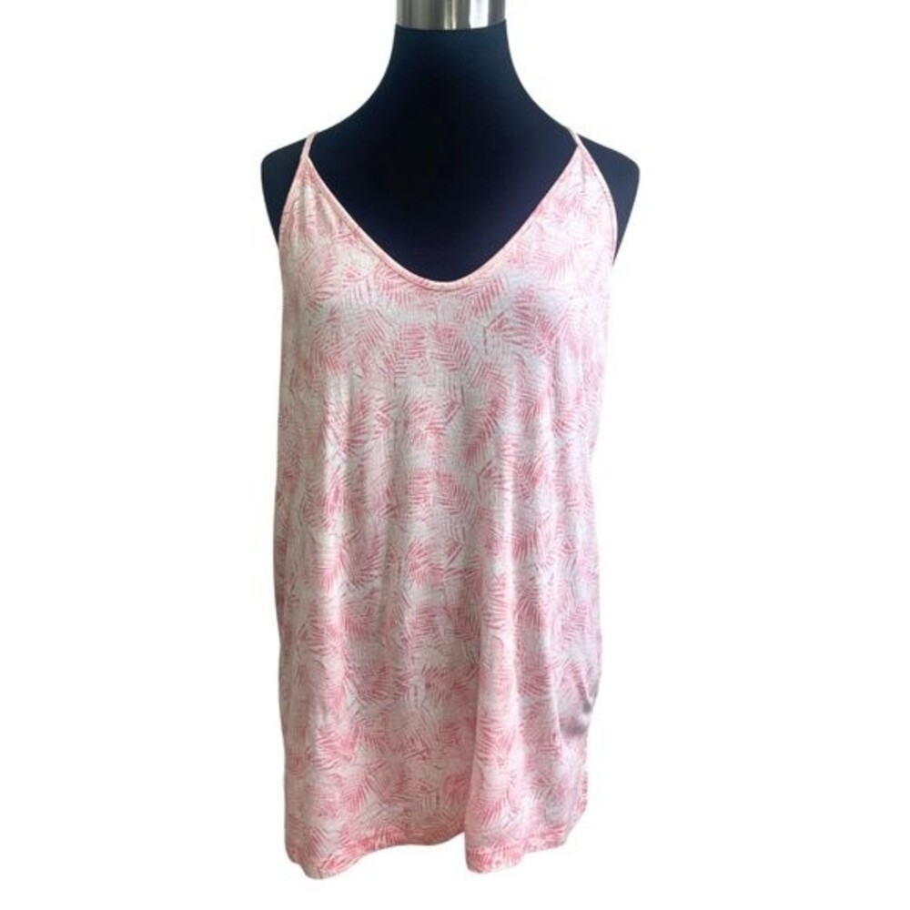 Old Navy | Women's Racer Back Tank top size Small (Tropical Pattern)